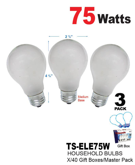 TS-ELE75W - Household Bulbs (75 Watts)