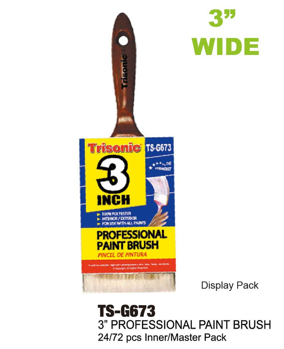 TS-G673 - Professional Paint Brush (3")