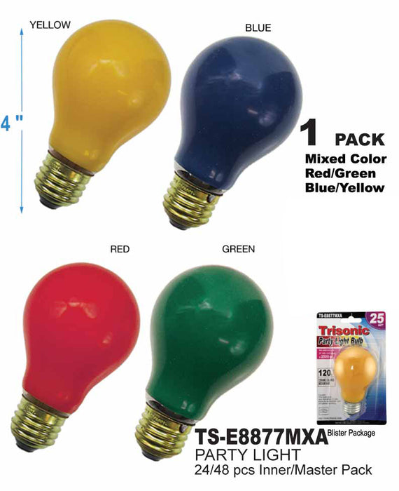 TS-E8877MXA - 25W Ceramic Party Bulbs