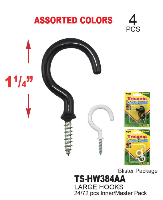 TS-HW384AA - Hooks with Rubber Coating