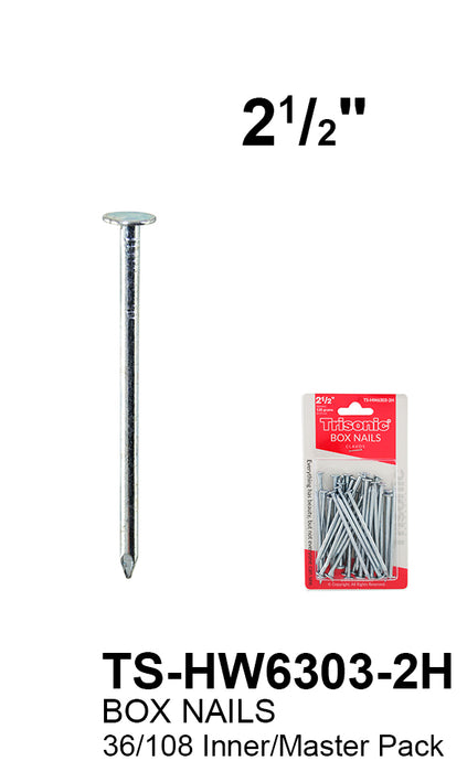 TS-HW6303-2H - Box Nails (2«")