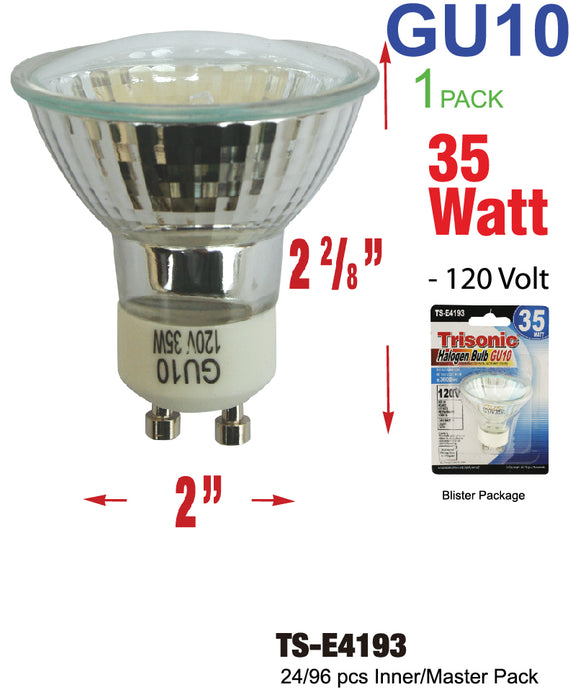 TS-E4193 - GU10 120 Volt Halogen Bulb (35 Watts)