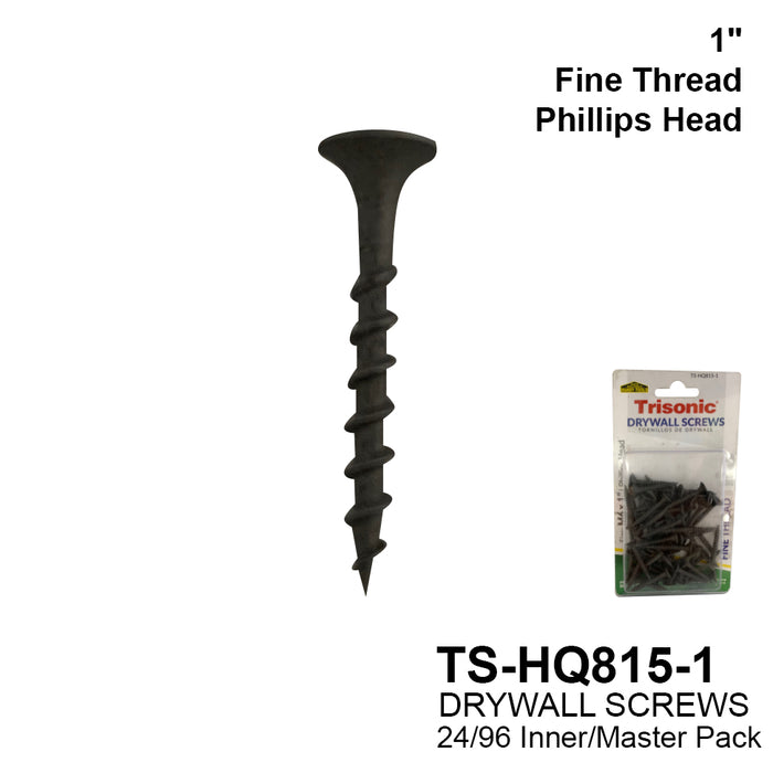 TS-HQ815-1 - 1" Drywall Screws Fine Thread