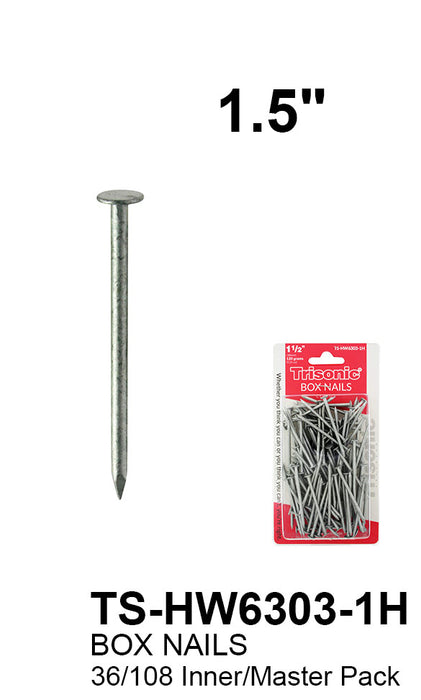 TS-HW6303-1H - Box Nails (1«")