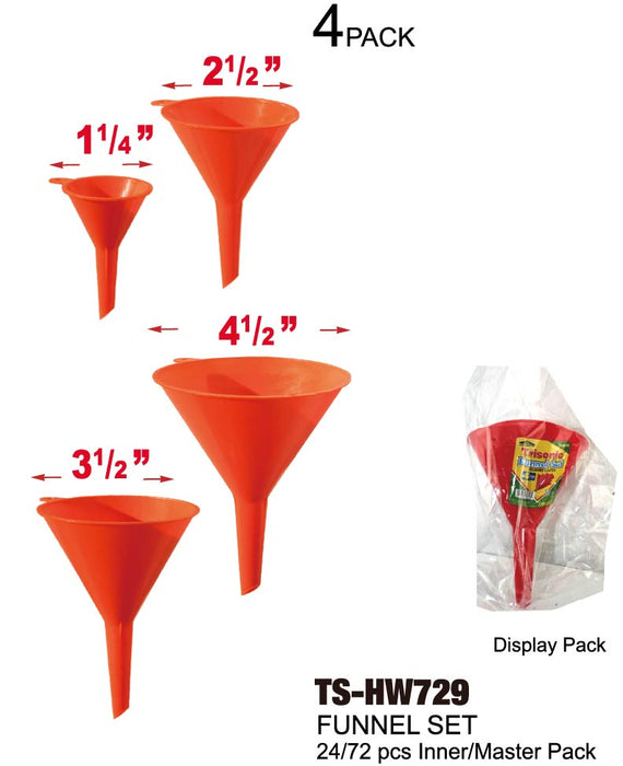 TS-HW729 - Funnel Set
