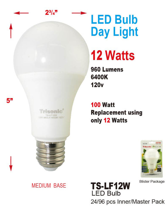 TS-LF12W - High Quality LED Bulb (12 Watts)