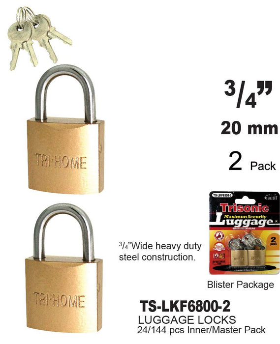 TS-LKF6800-2 - Luggage Locks