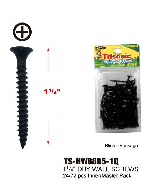 TS-HW8805-1Q - Dry Wall Screws (ª")