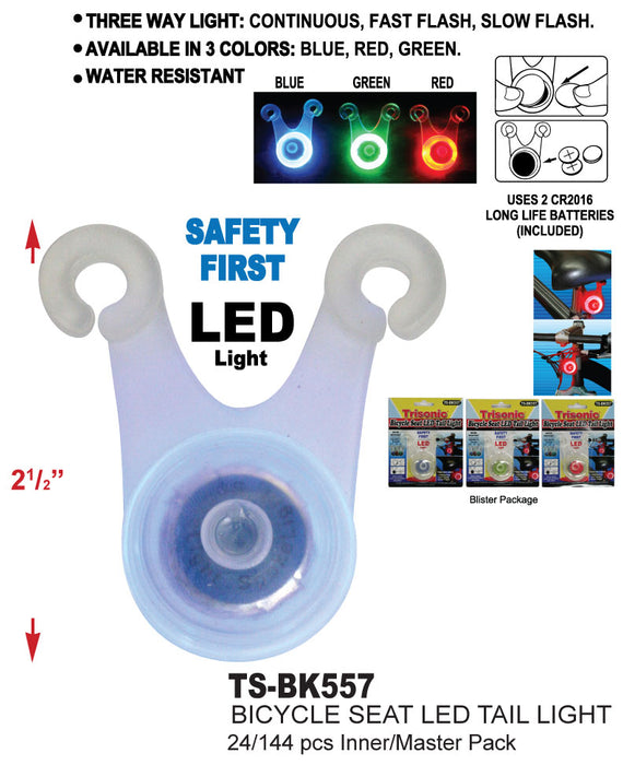 TS-BK557 - LED Bicycle Seat Light**